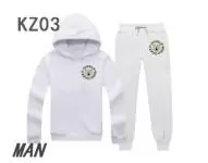 survetement kenzo pantalon en coton avec long sleeved in kz201846 for homme